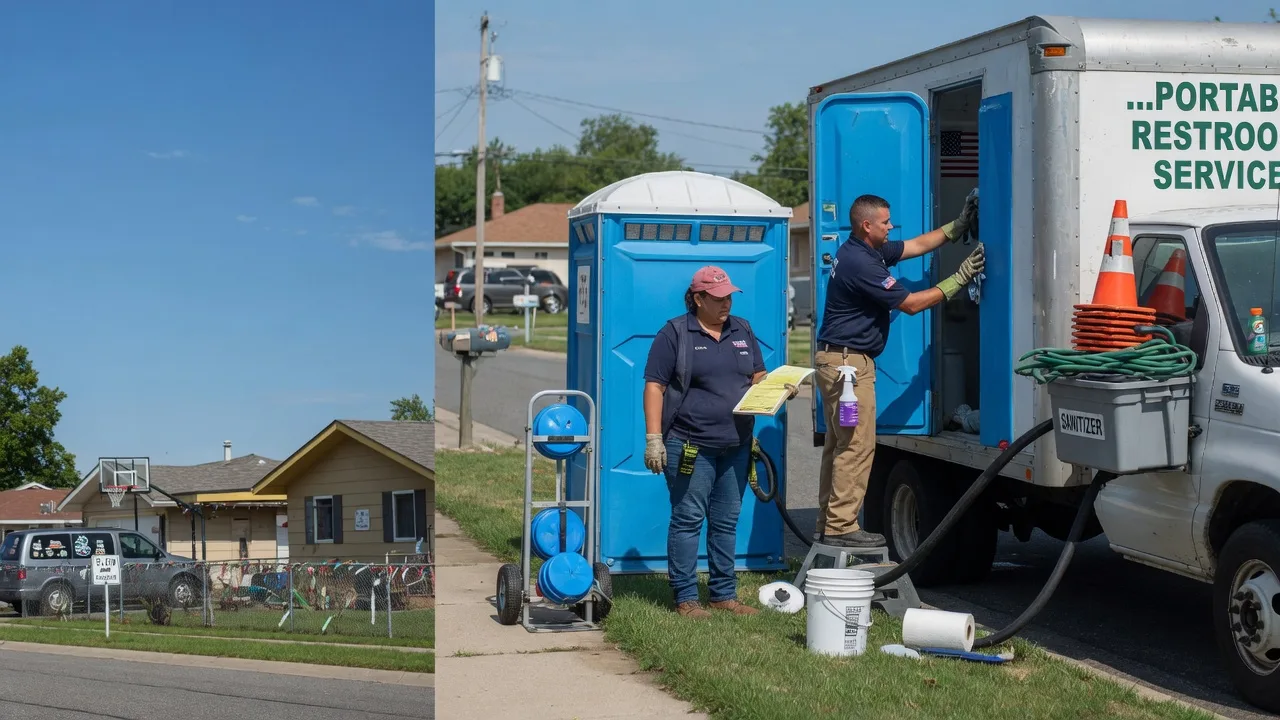 Portable Toilet Rental in Cameron, OH near me
